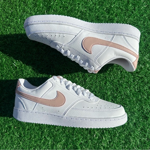 Nike Court Vision Low NN White / Pink Oxford - Picture 10 of 12